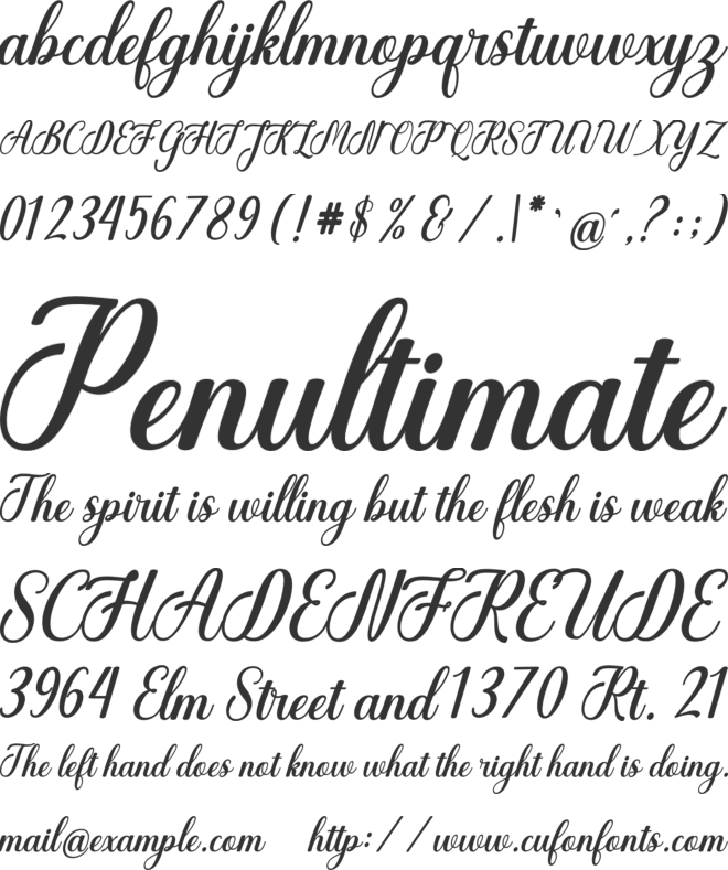 Christmas Glooves font preview