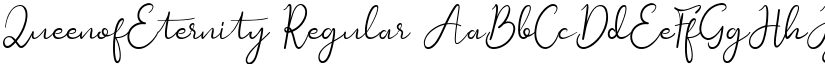 QueenofEternity Regular font