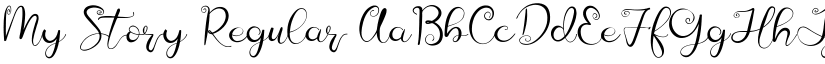 My Story Regular font