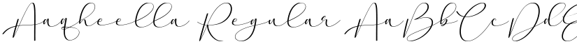 Aaqheella Regular font