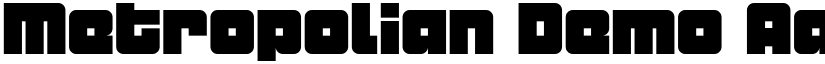 Metropolian Demo font