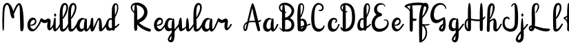 Merilland Regular font