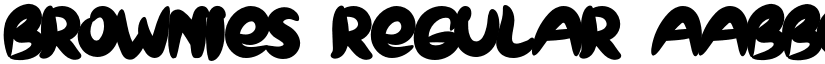 BROWNIES font download
