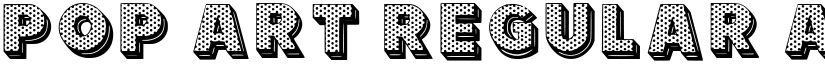 Pop Art Regular font