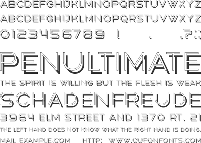 True Artisans font preview