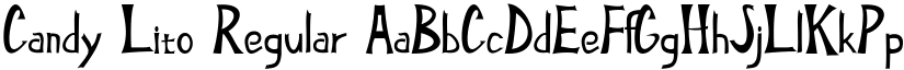 Candy Lito Regular font