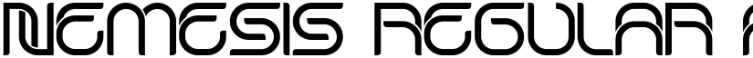 Nemesis Regular font