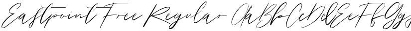 Eastpoint Free Regular font