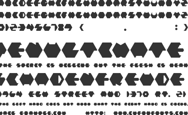 Payopony font preview