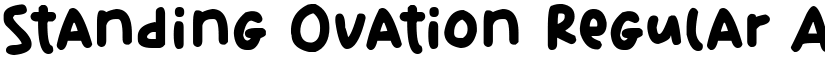 Standing Ovation Regular font