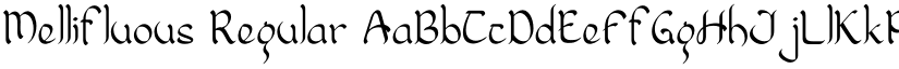 Mellifluous Regular font