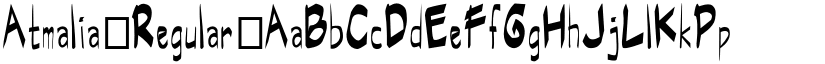 Atmalia Regular font