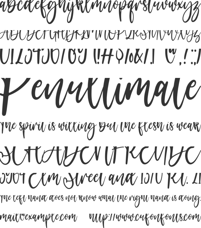 bastlian font preview