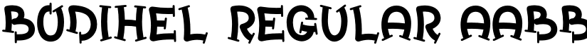 Bodihel Regular font