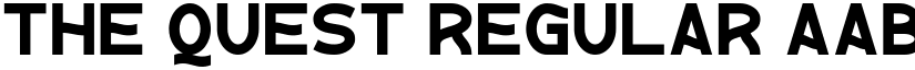 The Quest Regular font