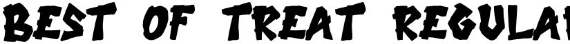 Best Of Treat Regular font
