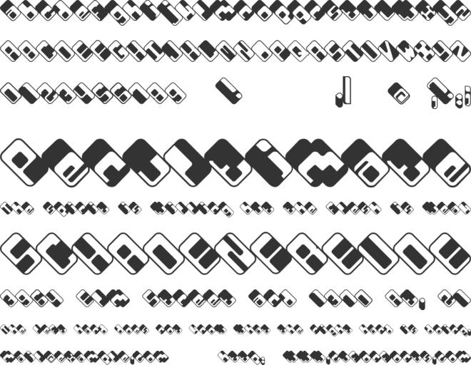 Wdrop07 font preview