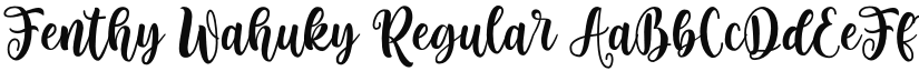 Fenthy Wahuky font download