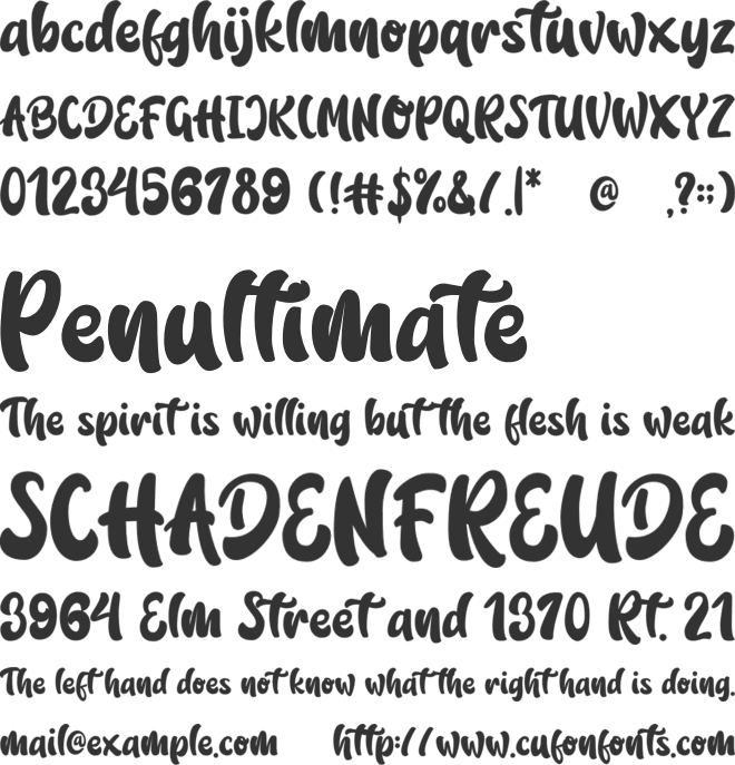 Rindu Ghisel font preview