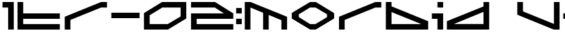 ltr-02:morbid vision font