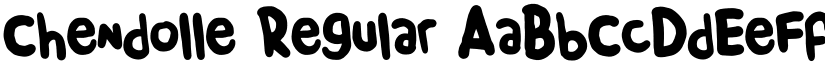 Chendolle font download