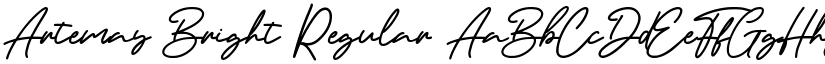 Artemay Bright Regular font