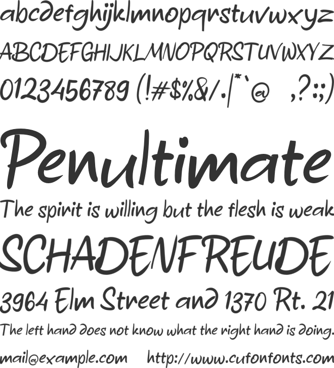 b Brambang font preview