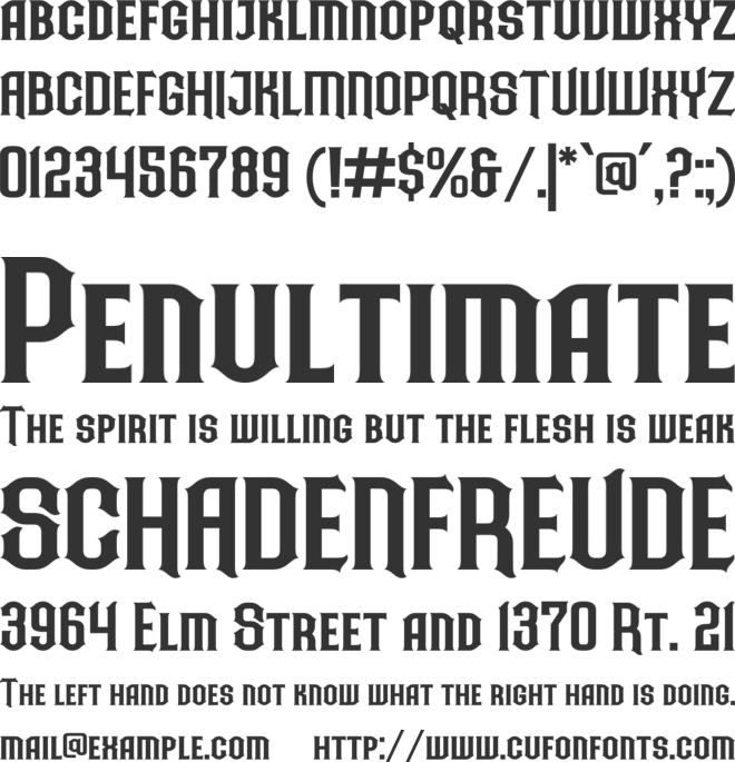 Ardillah Kafi font preview