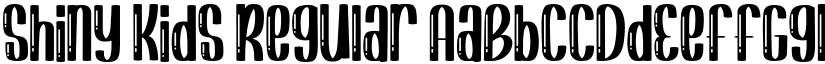 Shiny Kids Regular font