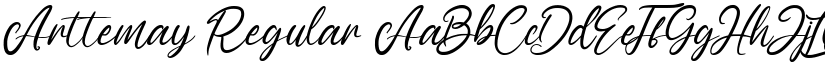 Arttemay Regular font