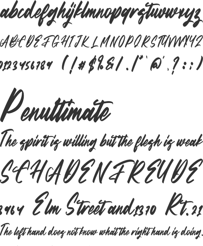 Astayfattony font preview