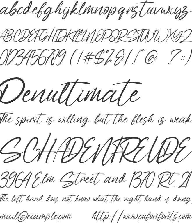 Sabeny Betranss font preview