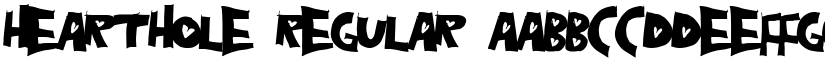 HeartHole font download