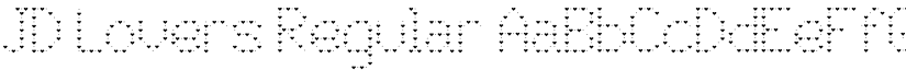 JD Lovers Regular font
