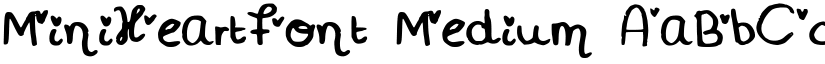 MiniHeartFont font download