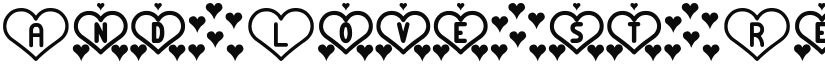And Love st font download