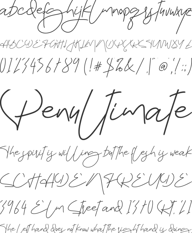 Trusted font preview