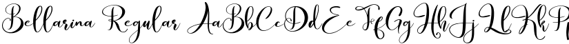 Bellarina Regular font