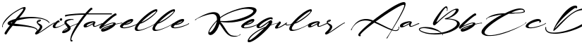 Kristabelle Regular font