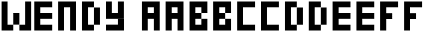 wendy font
