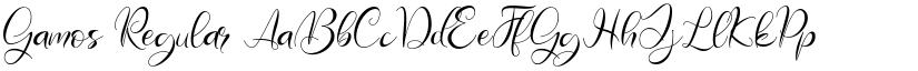 Gamos font download