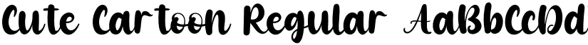 Cute Cartoon Regular font