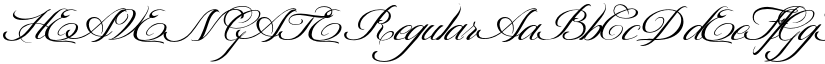 HEAVEN GATE Regular font