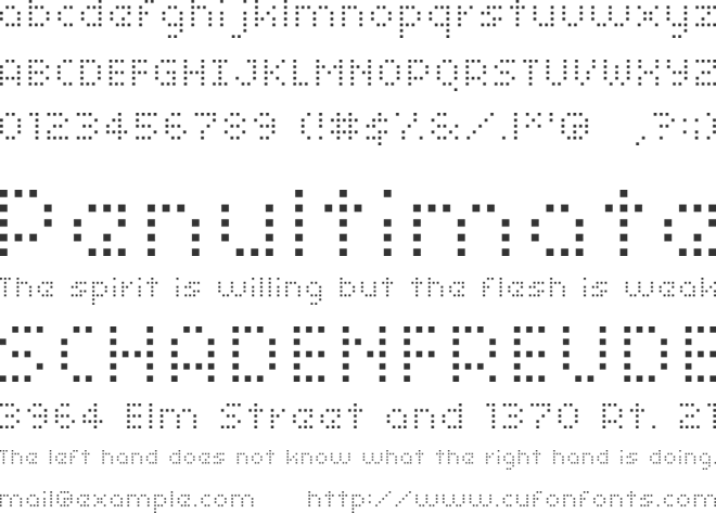 Smirnof font preview