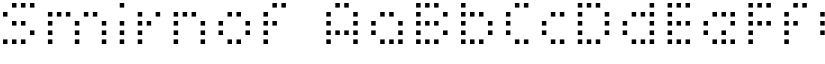Smirnof font