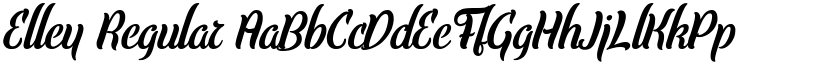 Elley Regular font