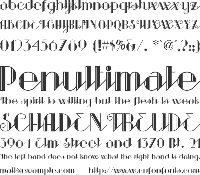 Sarsaparilla NF font preview