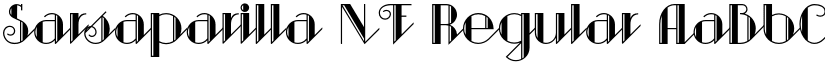 Sarsaparilla NF Regular font