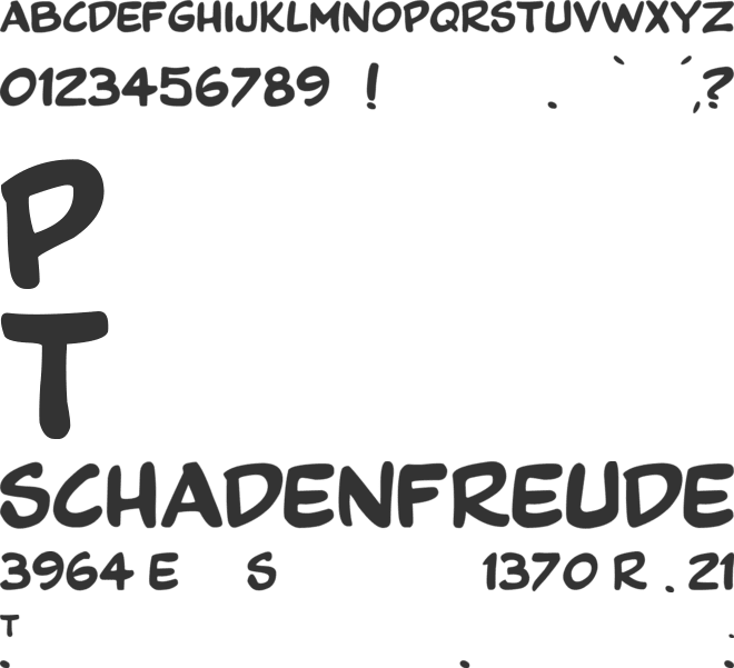 Comics Tricks font preview