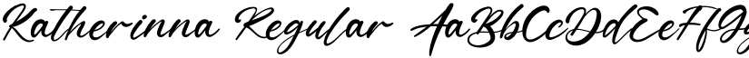 Katherinna Regular font